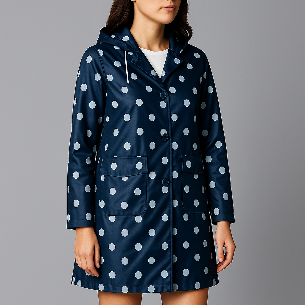 Rosira™ Ademende Fashion Regenjas