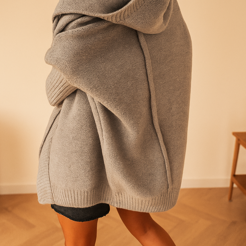 Selina™ Oversized Gebreid Vest