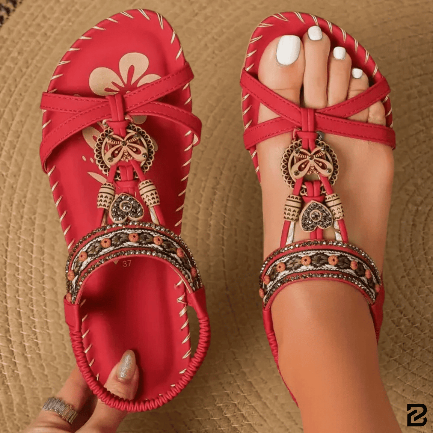 Bazano™ Orthopedische Ibiza-style sandalen