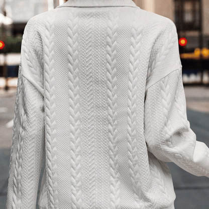 Elara™ Fashion Cardigan Zipper