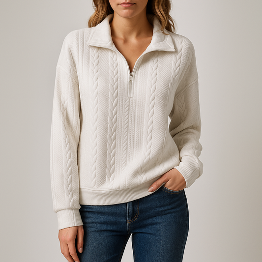 Elara™ Fashion Cardigan Zipper