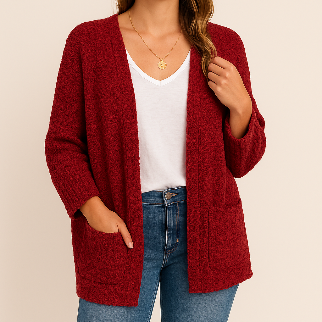 Mirel™ Wollen Vest - Dubbele Zak