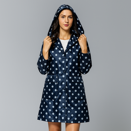 Rosira™ Ademende Fashion Regenjas
