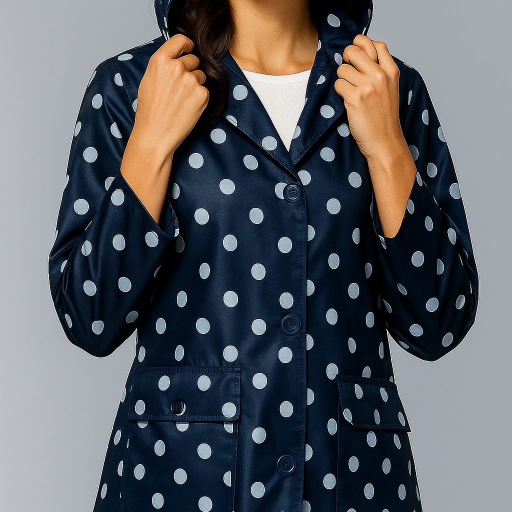 Rosira™ Ademende Fashion Regenjas