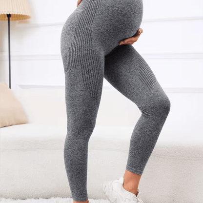 Zwangerschapsleggings – Hoge Taille Leggings met Buiksteun & Comfortabele Stretch