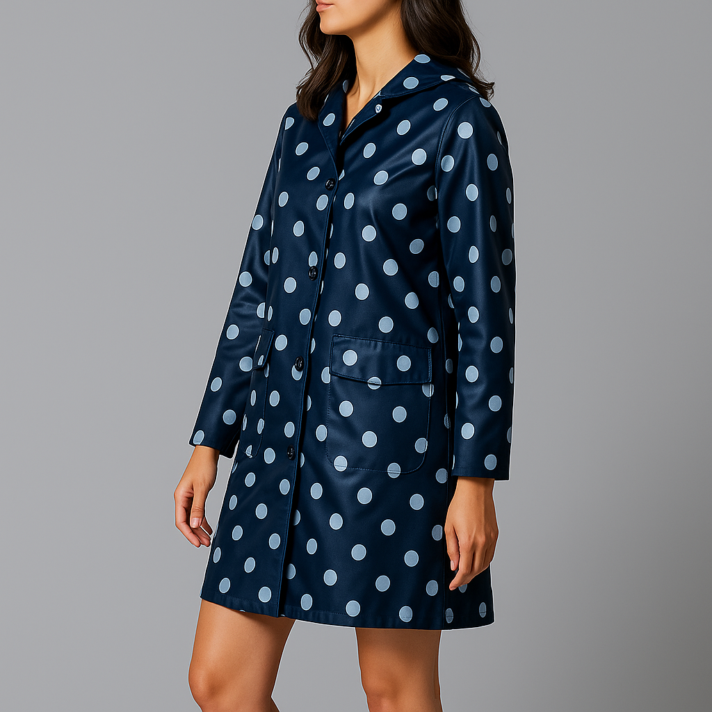Rosira™ Ademende Fashion Regenjas