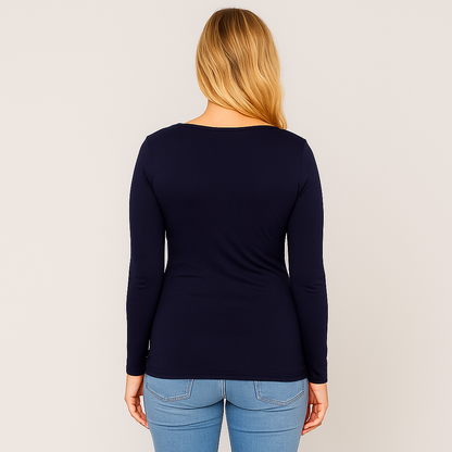 Zwangerschap Top – Stijlvolle Cross Wrap