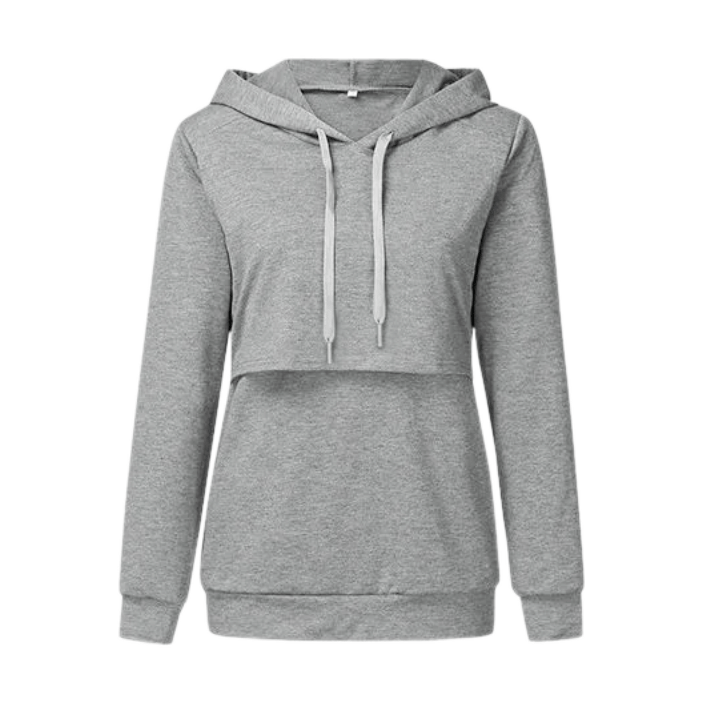 Zwangerschaps- & Voedingshoodie – Comfortabele Hoodie met Borstvoedingsfunctie