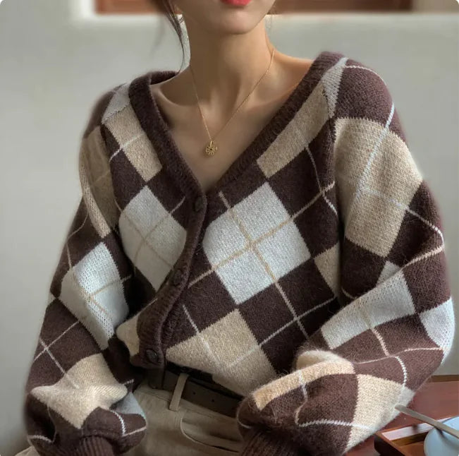 Aura™ Vintage Diamant Sweater