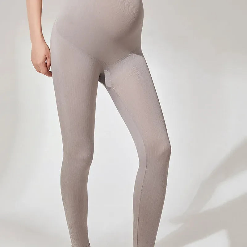 Zwangerschapsleggings – Hoge Taille met Buiksteun en Comfortabele Stretch