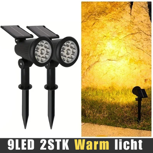 Duurzame Solar Buitenverlichting™ – Heldere LED Spots voor Tuin & Oprit