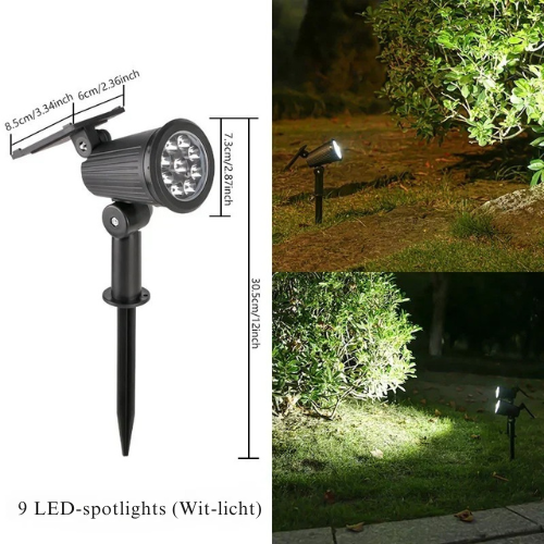 Duurzame Solar Buitenverlichting™ – Heldere LED Spots voor Tuin & Oprit