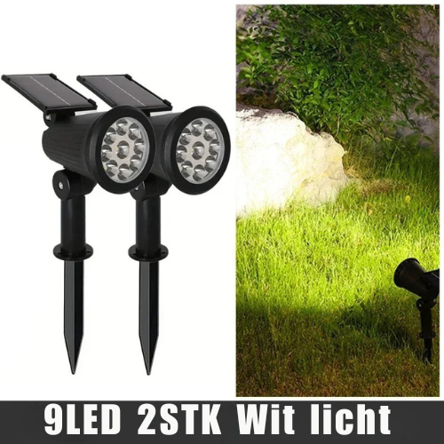 Duurzame Solar Buitenverlichting™ – Heldere LED Spots voor Tuin & Oprit